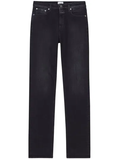 Closed Jaylen Mid-rise Flared Jeans In 灰色