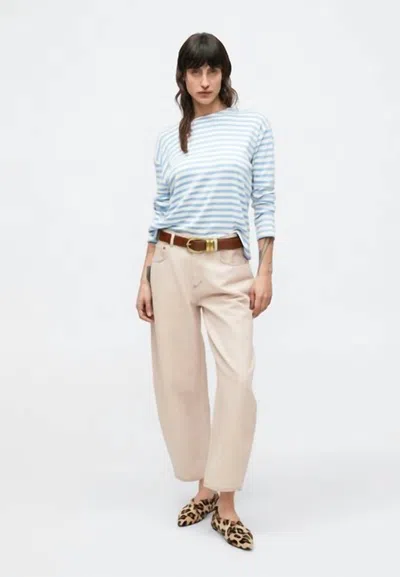 Closed Jazzie Barrel Jeans In Blush Pink In Multi