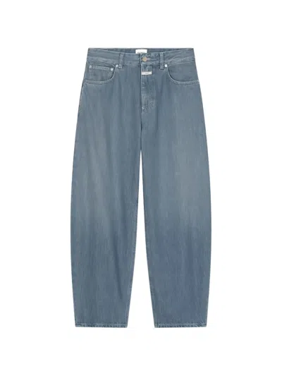 Closed Jazzie Barrel-fit Jeans In Blue