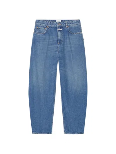 Closed Jazzie Barrel-fit Jeans In Blue