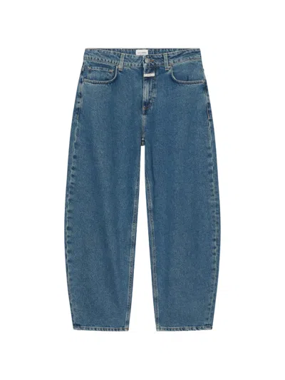 Closed Jazzie Barrel-leg Jeans In Blue