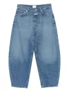 Closed Denim Trousers With Belt Loops In Blue