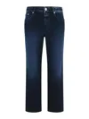 Closed Milo Midnight Blue Cotton Jeans In Blue