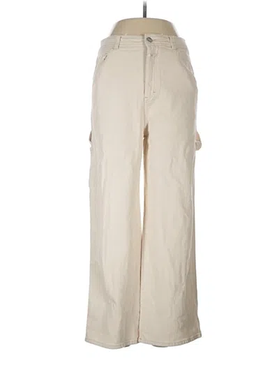 Pre-owned Closed Jeans In Ivory
