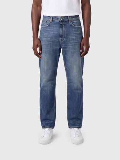 Closed Jeans Men Color Denim In Animal Print