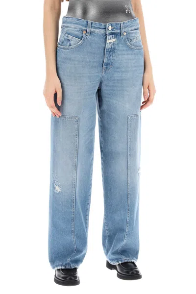 Closed Jeans Nikka Con Toppe In Blue