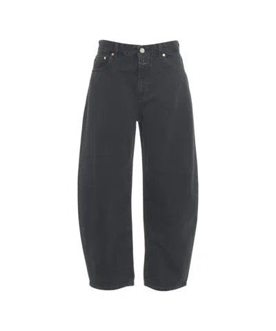Closed Jeans Wide Leg 'jazzie' In Black