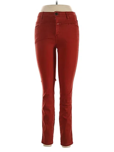 Pre-owned Closed Jeggings In Red