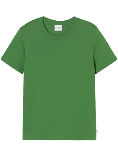 Closed Jersey T-shirt In Green