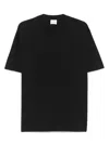 Closed T-shirt Aus Jersey In Schwarz