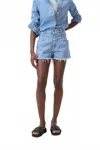 Closed Jocy X Short In Light Blue In Blue