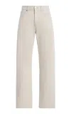 Closed Jonta Mid-rise Straight-leg Jeans In Neutral
