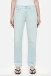 Closed Jonta Relaxed Straight Leg Jeans In Extreme Light In Animal Print