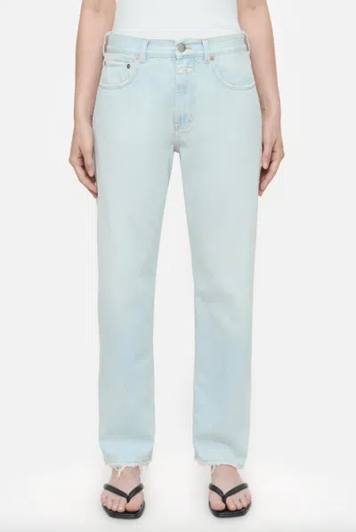 CLOSED JONTA RELAXED STRAIGHT LEG JEANS IN EXTREME LIGHT