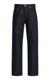 Closed Jonta Rigid Mid-rise Straight-leg Jeans In Blue