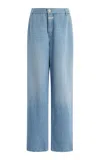 Closed Jurdy Stretch Low-rise Straight-leg Jeans In Light Wash