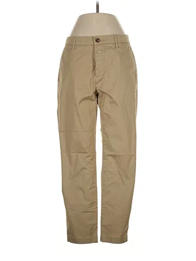 Pre-owned Closed Khaki Pant In Tan