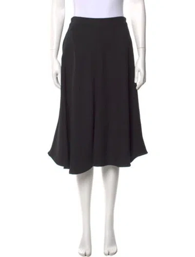 Pre-owned Closed Knee-length Skirt In Black
