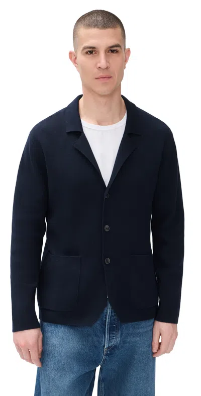 Closed Knitted Blazer Dark Night In Black