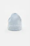 CLOSED KNITTED HAT IN BLUE WATER