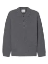 Closed Knitted Sweater In Gray