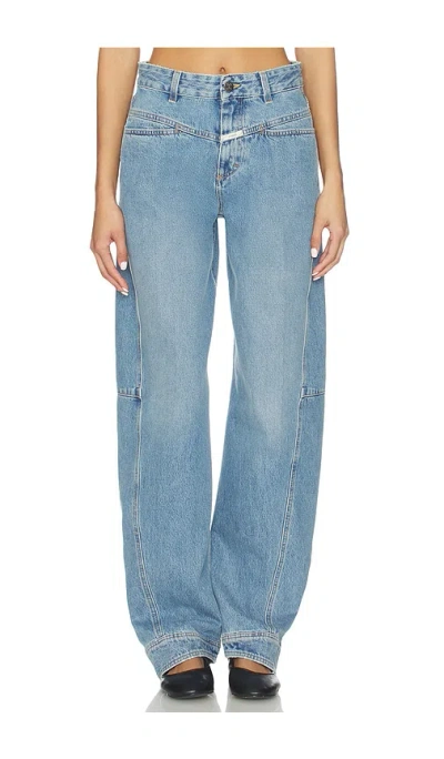 Closed Lira Wide Leg Jeans In Blue