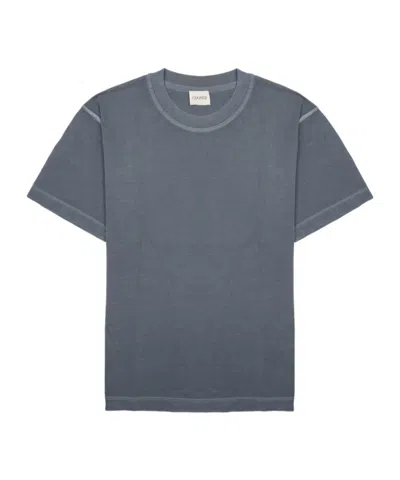Closed Logo Crew-neck T-shirt In Blue