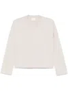 Closed Logo-embroidered Sweatshirt In Neutrals