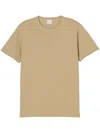 Closed Logo-embroidered T-shirt In Neutrals