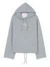 Closed Logo Hoodie In Gray