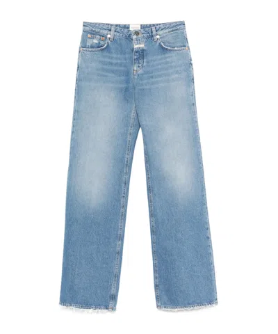 CLOSED LOGO-PATCH JEANS