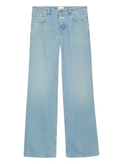 Closed Gillan Wide Leg Jeans In Blue