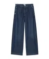 Closed Logo-patch Jeans In Blue
