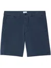 Closed Logo-patch Shorts In Blue