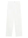 Closed Logo-tag Jeans In 白色