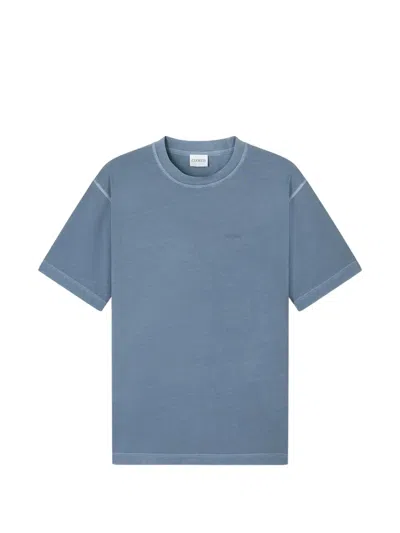 Closed Logo-detail Crew-neckt-shirt In Blue
