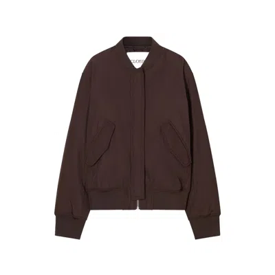 CLOSED LOGO-PATCH BOMBER JACKET