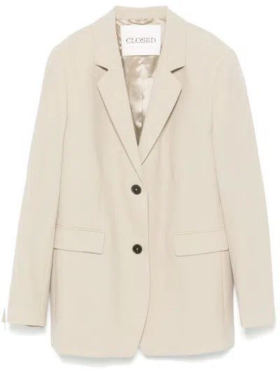 Closed Lola Blazer In 277 Sabbia Beige