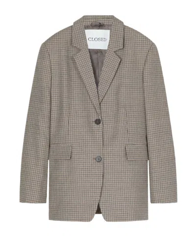 CLOSED LOLA HOUNDSTOOTH BLAZER