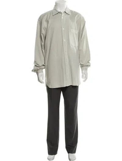 Pre-owned Closed Long Sleeve Dress Shirt In Neutral