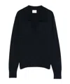 Closed Cotton And Cashmere Blend Sweater In Blue