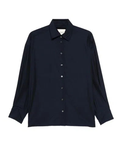 Closed Long Sleeve Shirt In Blue
