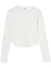 Closed Long-sleeve T-shirt In White