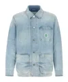 Closed Long-sleeve Jacket In Blue