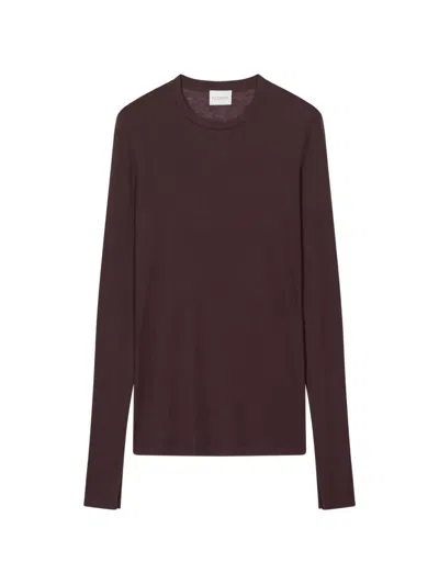 Closed Long-sleeve T-shirt In Brown