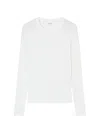Closed Long-sleeve T-shirt In White