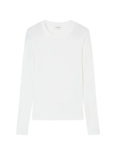 Closed Long-sleeve T-shirt In White