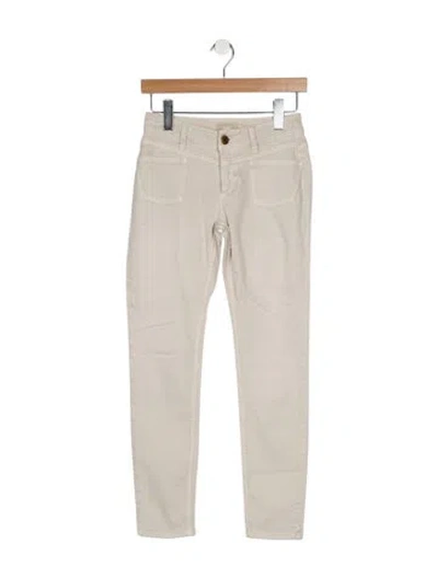 Pre-owned Closed Low-rise Skinny Leg Jeans In Gray