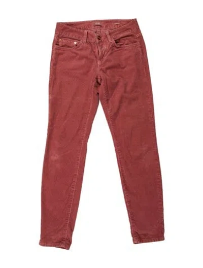 Pre-owned Closed Low-rise Skinny Leg Jeans In Pink