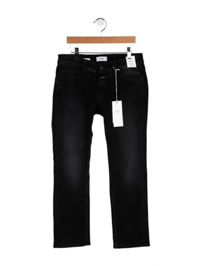 Pre-owned Closed Low-rise Skinny Leg Jeans W/ Tags In Black